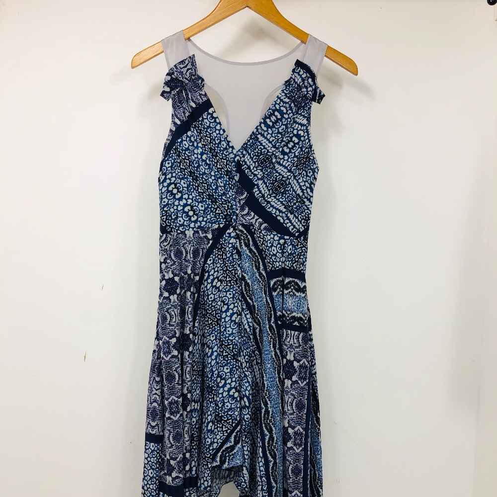 YOANA BARASCHI Anthropologie Animal Print  Dress